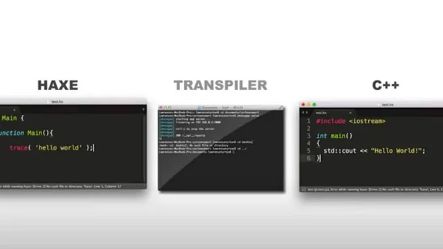 what is transpiler - why we need a programming language