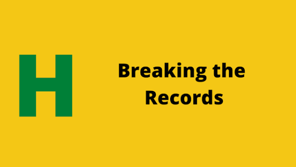 HackerRank Breaking the Records problem solution - Programmingoneonone