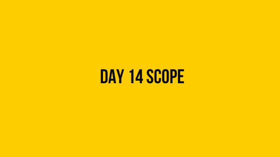 Hackerrank day 14 scope problem solution